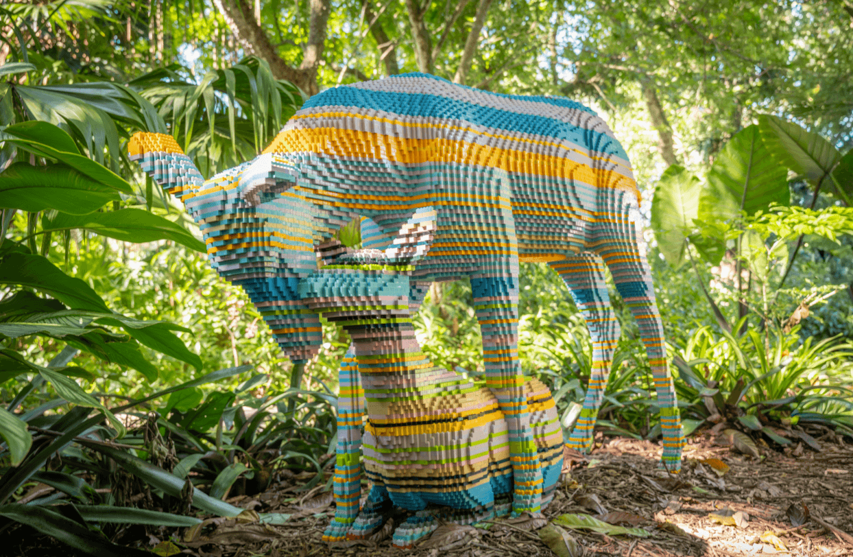 Featured image for “800,000 LEGO® Bricks Are Coming To Life At the Fort Worth Botanic Gardens”